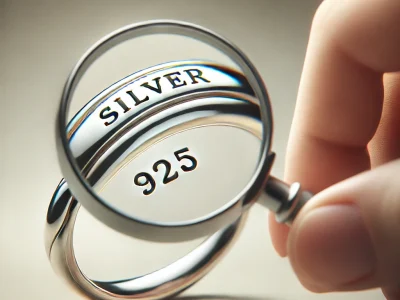 A_close-up_image_of_a_silver_accessory,_such_as_a_