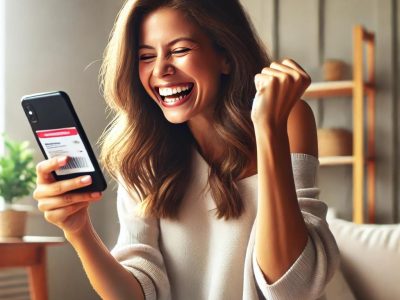 A_joyful_woman_holding_a_smartphone,_celebrating_t